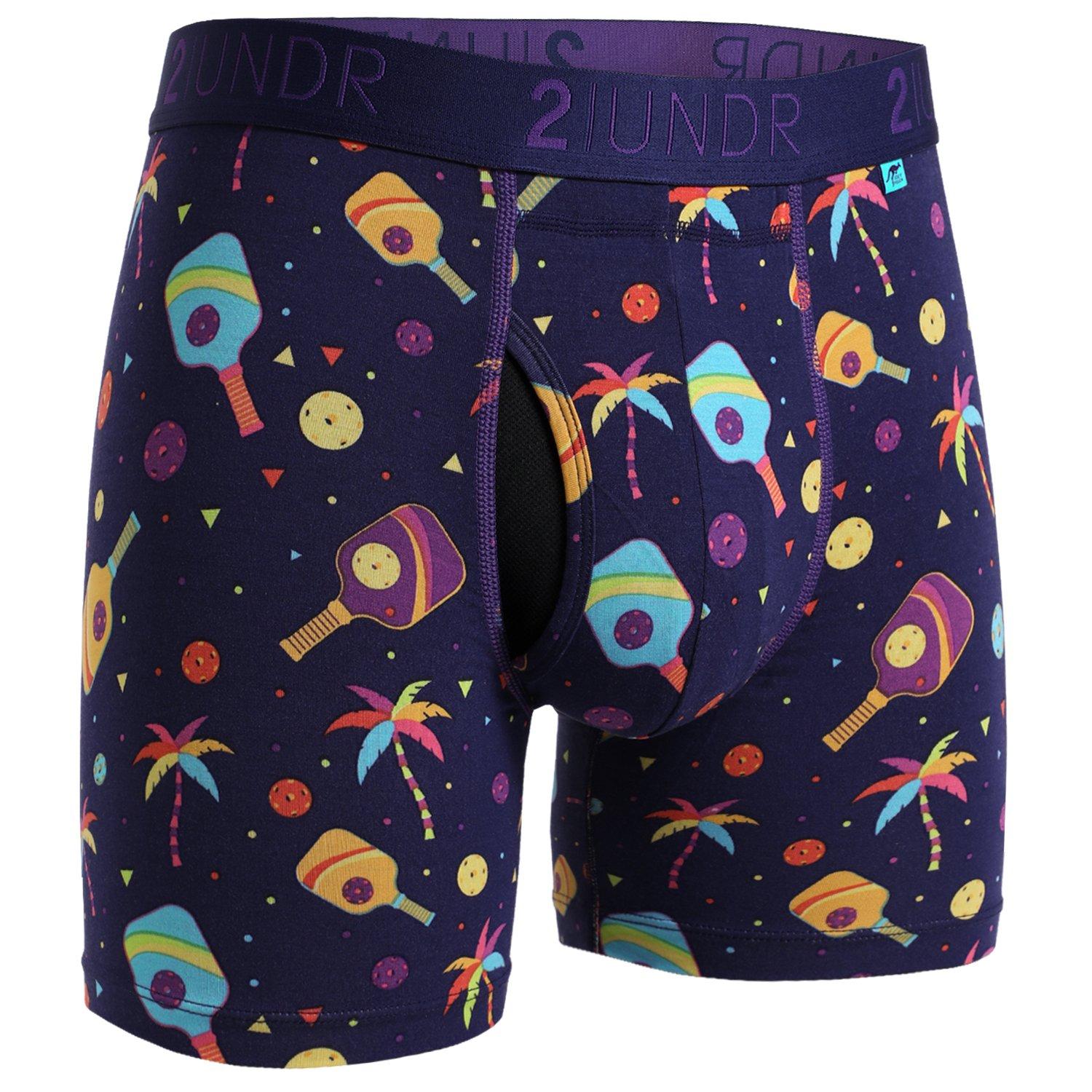 Men's Swing Shift Boxer Brief- Pickle Paradise | 2UNDR | Socks